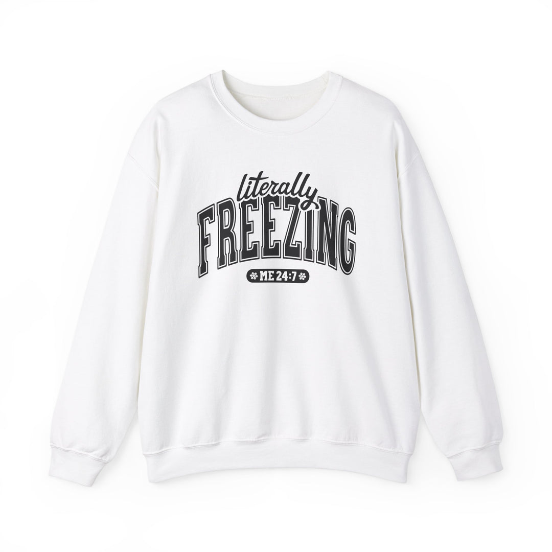 Literally Freezing - Unisex Heavy Blend™ Crewneck Sweatshirt