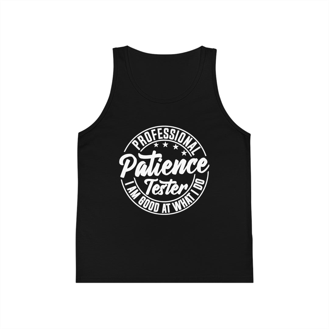 Professional Patience Tester - Kid's Jersey Tank Top