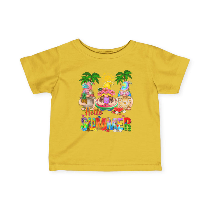 Summer Gnomes - Infant Fine Jersey Tee