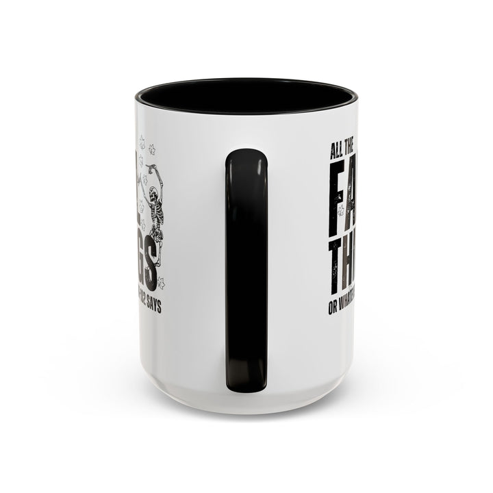 All The Fall Things - Accent Coffee Mug (11, 15oz)