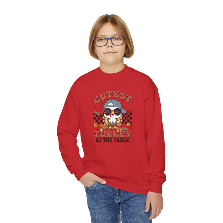 Cutest Turkey Boys - Youth Crewneck Sweatshirt