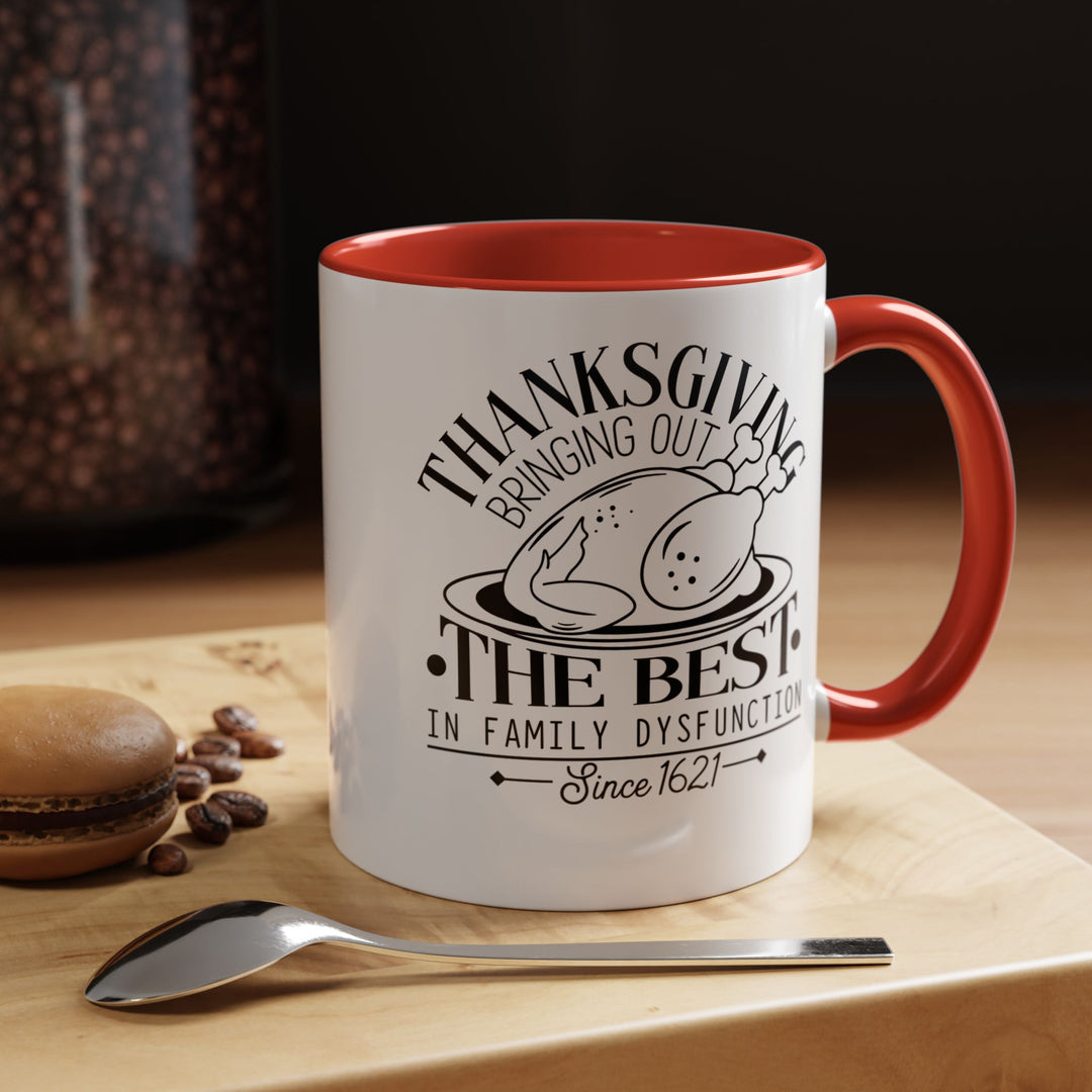 Family Dysfunction - Accent Coffee Mug (11, 15oz)