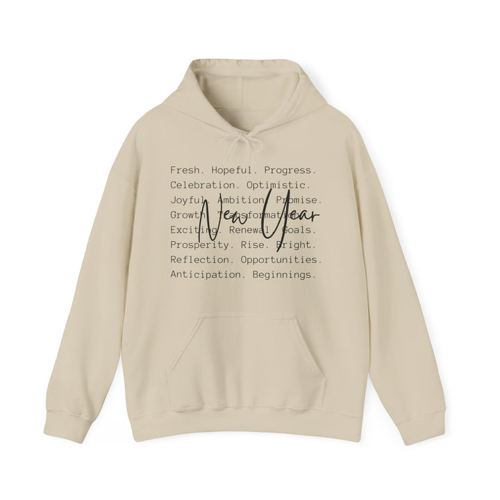 New Year Optimism - Unisex Heavy Blend™ Hooded Sweatshirt
