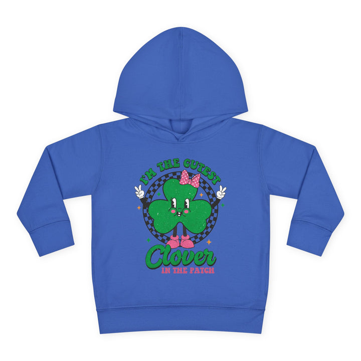 Cutest Clover - Toddler Pullover Fleece Hoodie