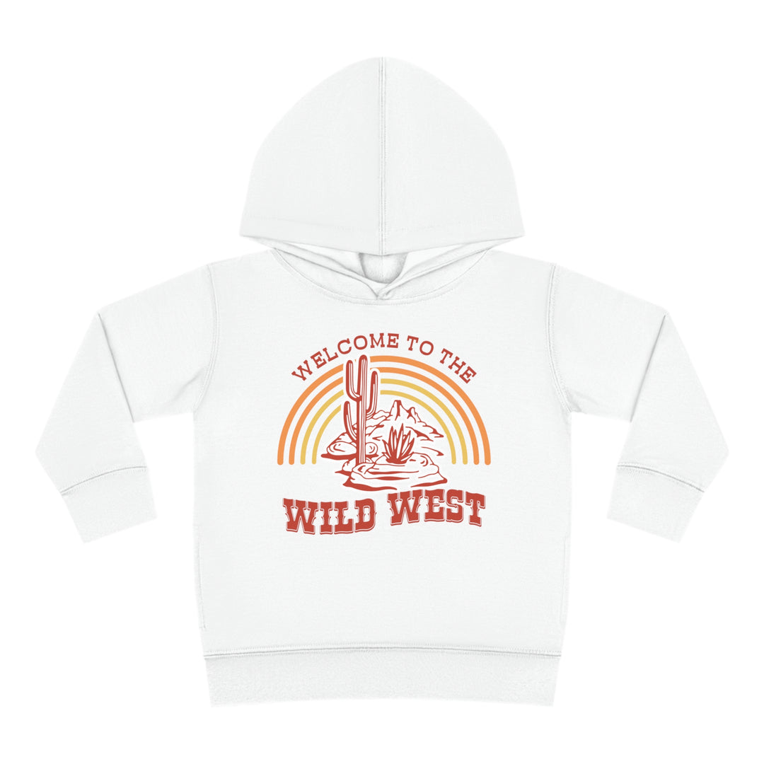 Wild West - Toddler Pullover Fleece Hoodie