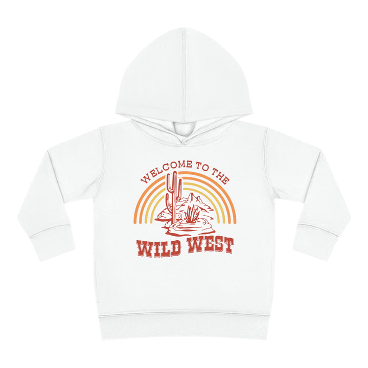 Wild West - Toddler Pullover Fleece Hoodie