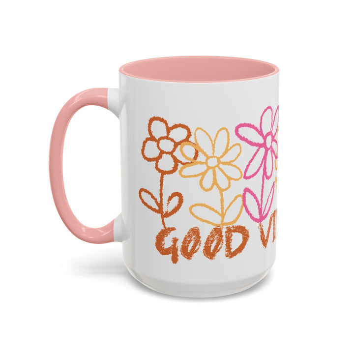 Good Vibes Only - Accent Coffee Mug (11, 15oz)