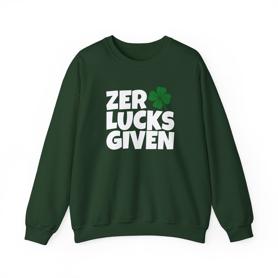 Zero Lucks Given - Unisex Heavy Blend™ Crewneck Sweatshirt