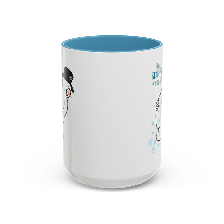 How Snowflakes Are Made - Accent Coffee Mug (11, 15oz)