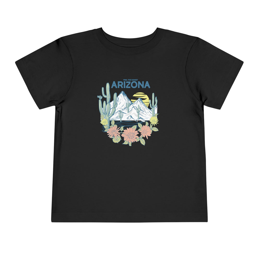 Feel The Sunset Arizona - Toddler Short Sleeve Tee
