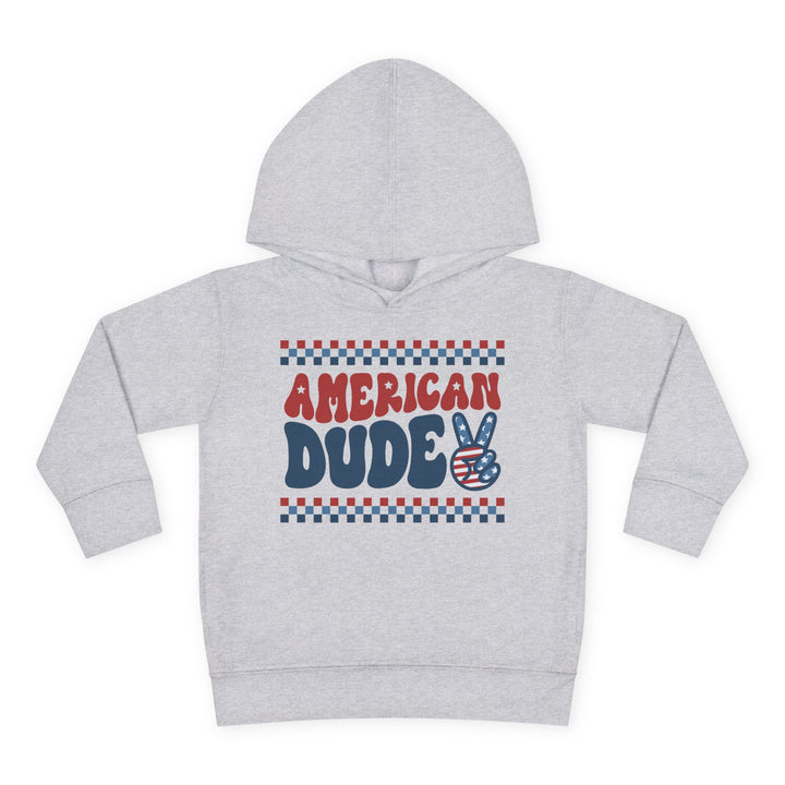 American Dude - Toddler Pullover Fleece Hoodie