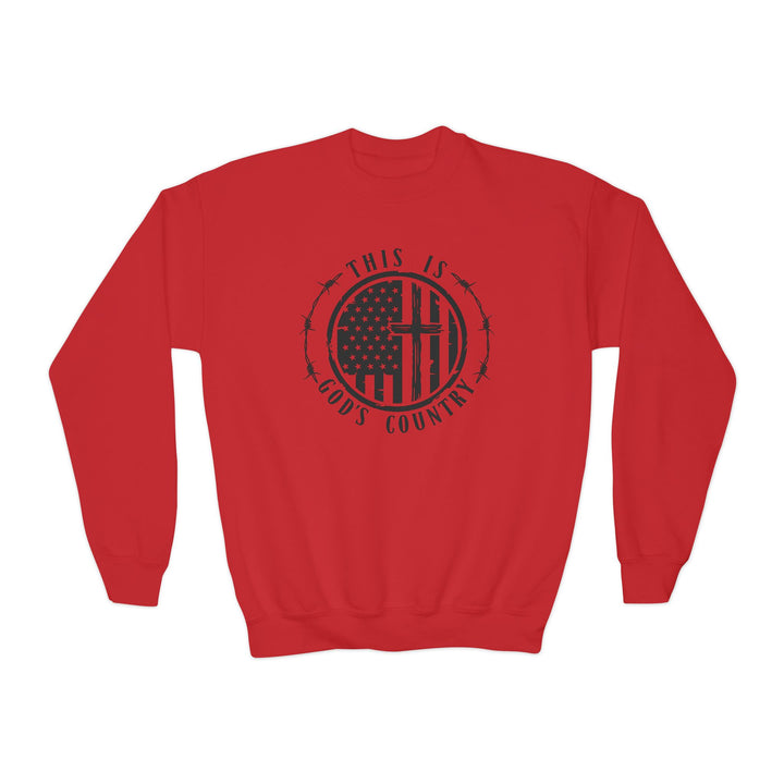 Gods Country - Youth Crewneck Sweatshirt