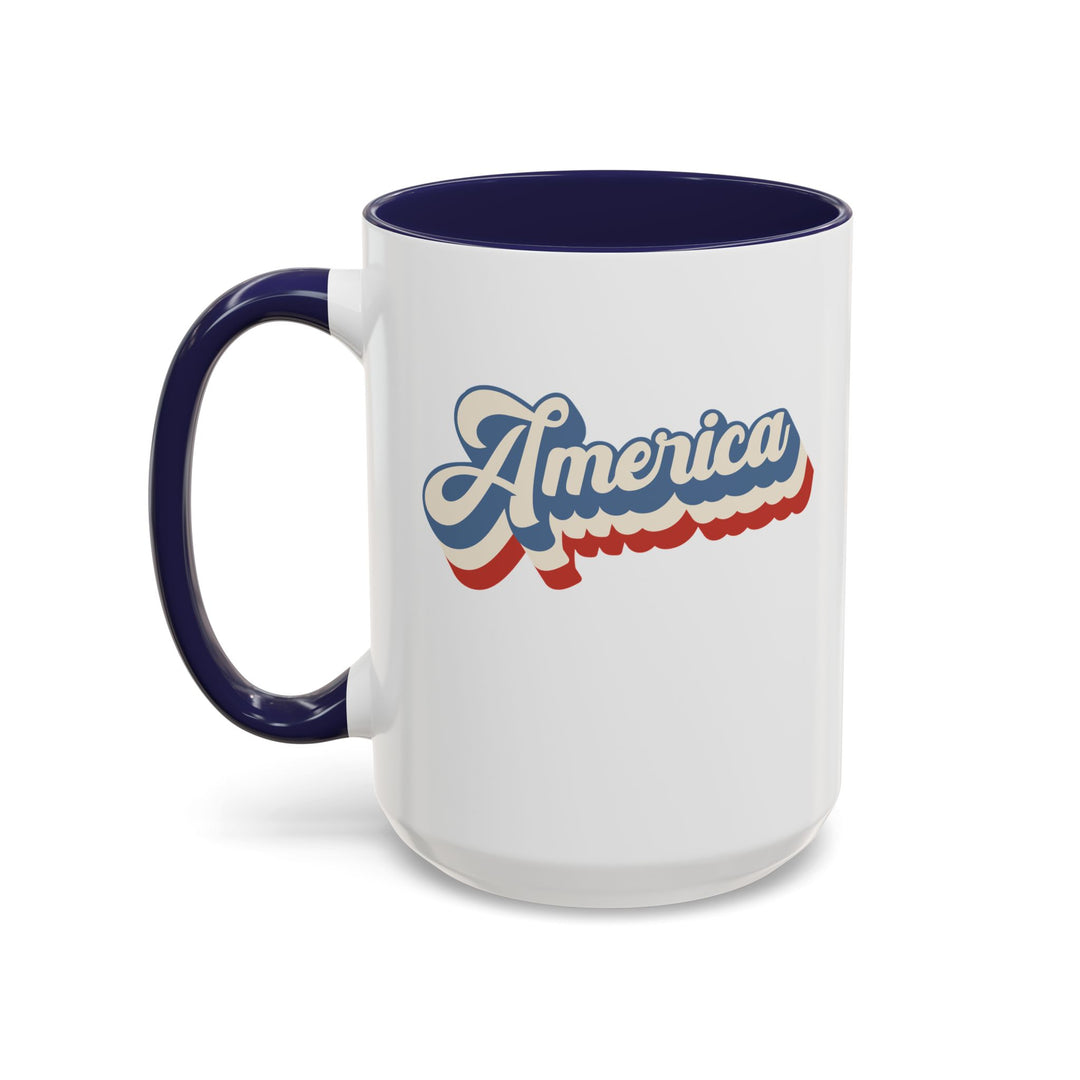 Retro America - Accent Coffee Mug (11, 15oz)