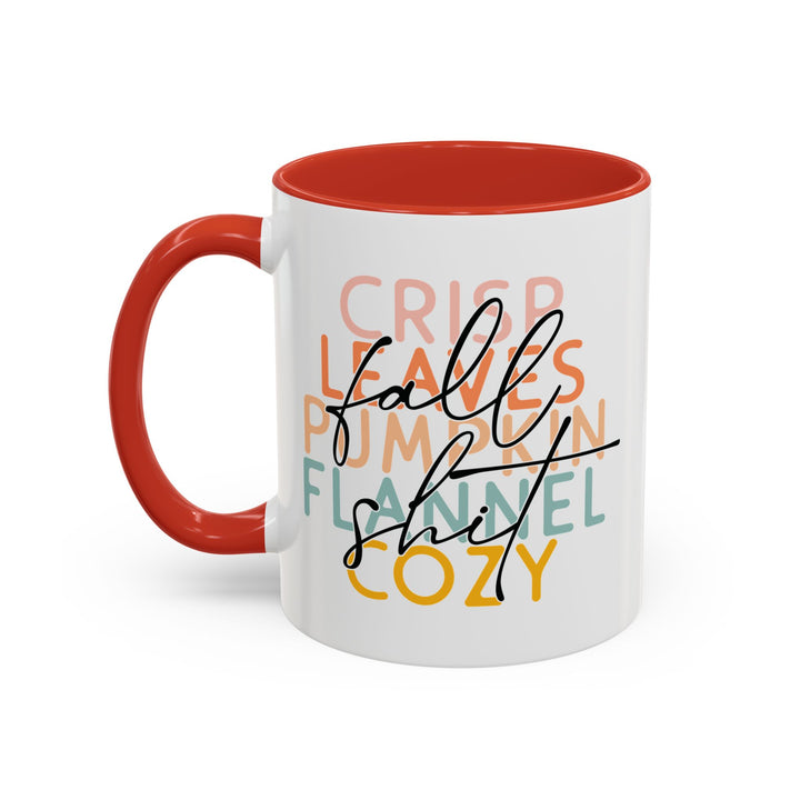 Fall Sh*t - Accent Coffee Mug (11, 15oz)