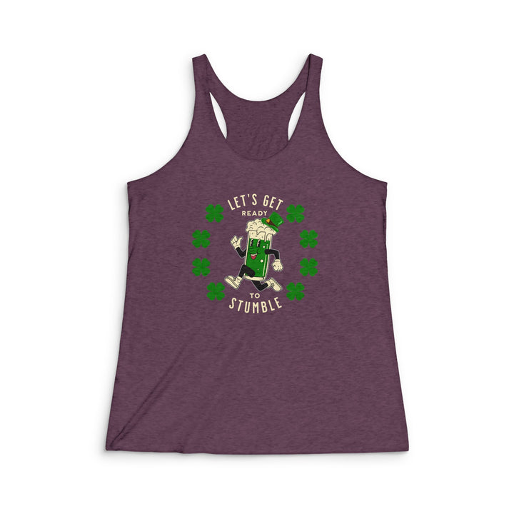 Get Ready To Stumble - Women's Tri-Blend Racerback Tank