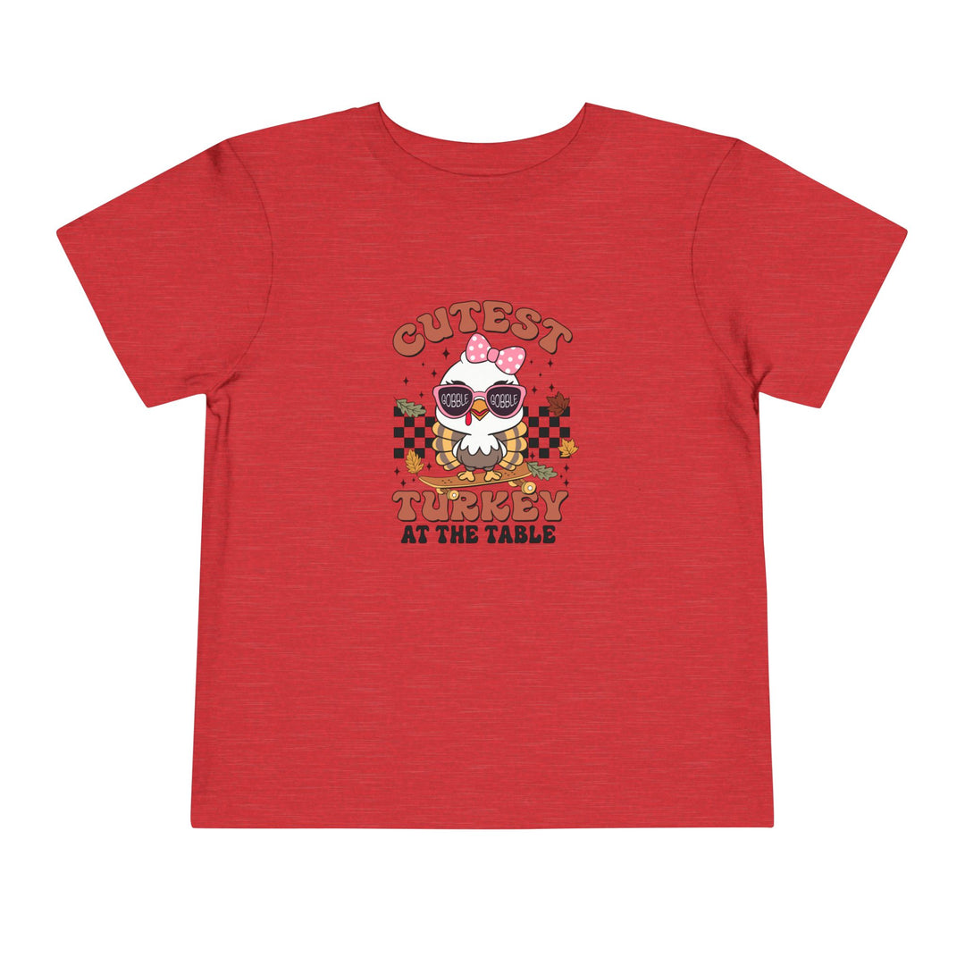 Cutest Turkey Girls -Toddler Short Sleeve Tee