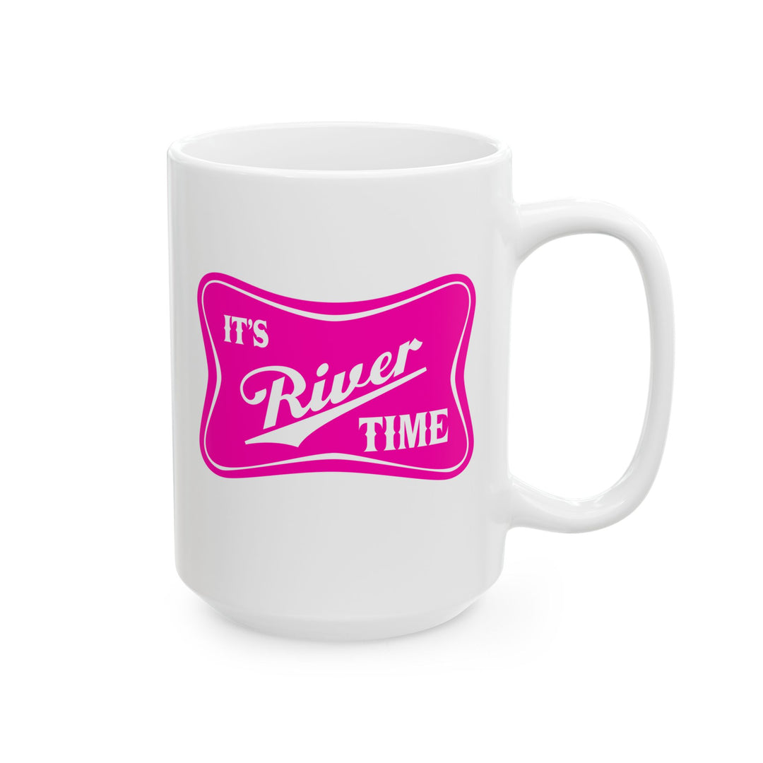 River Time - Ceramic Mug, (11oz, 15oz)