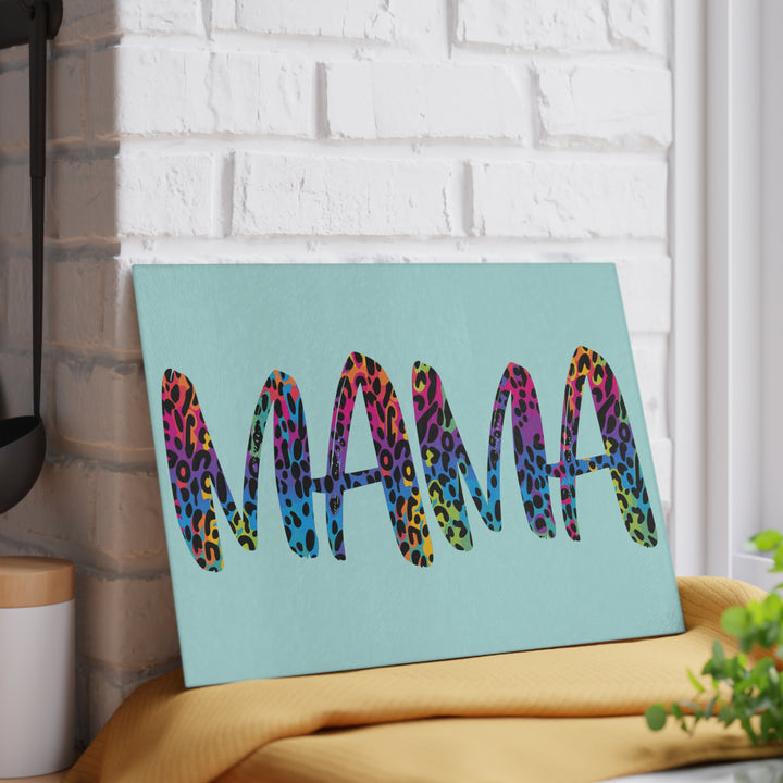Mama - Glass Cutting Board