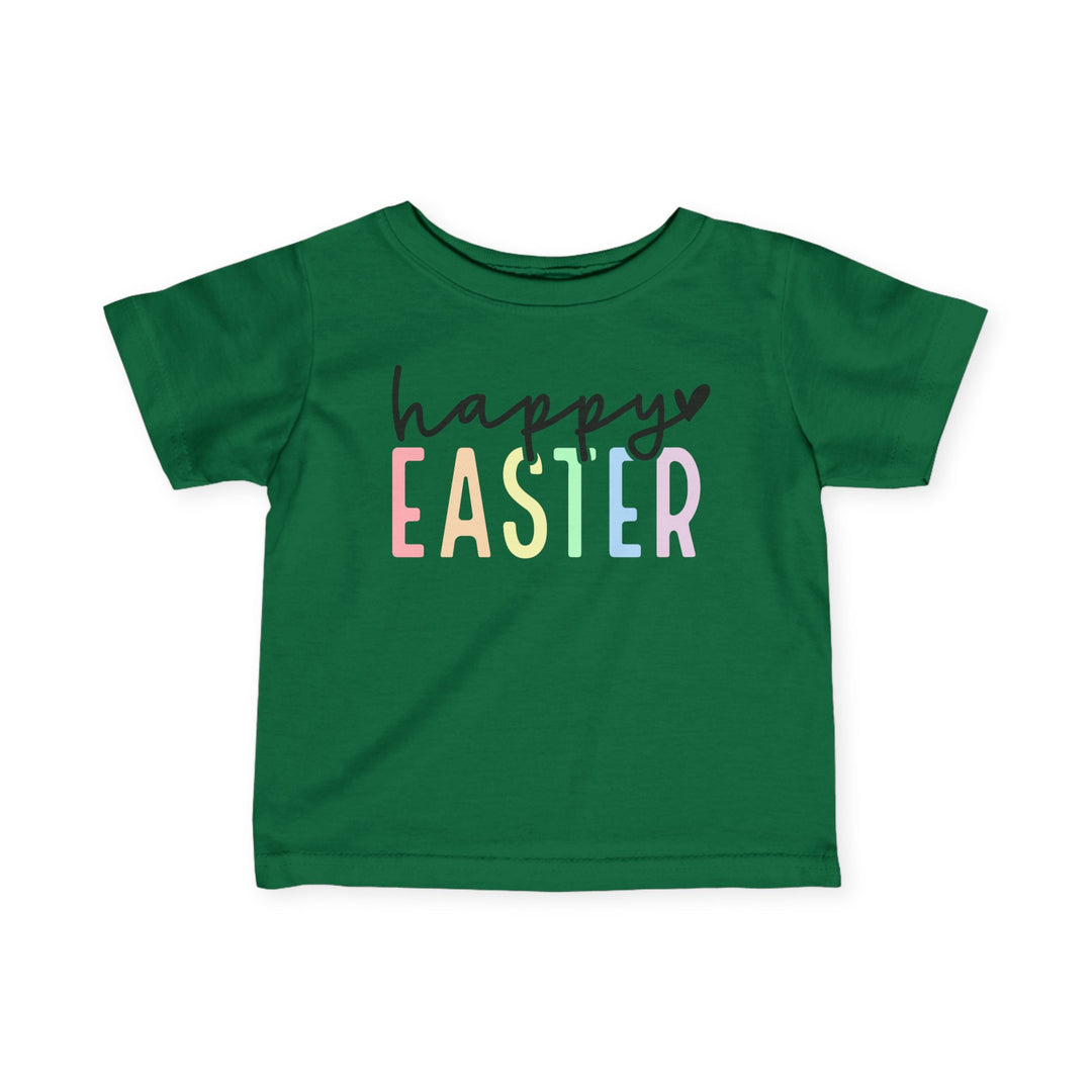 Pastel Happy Easter - Infant Fine Jersey Tee
