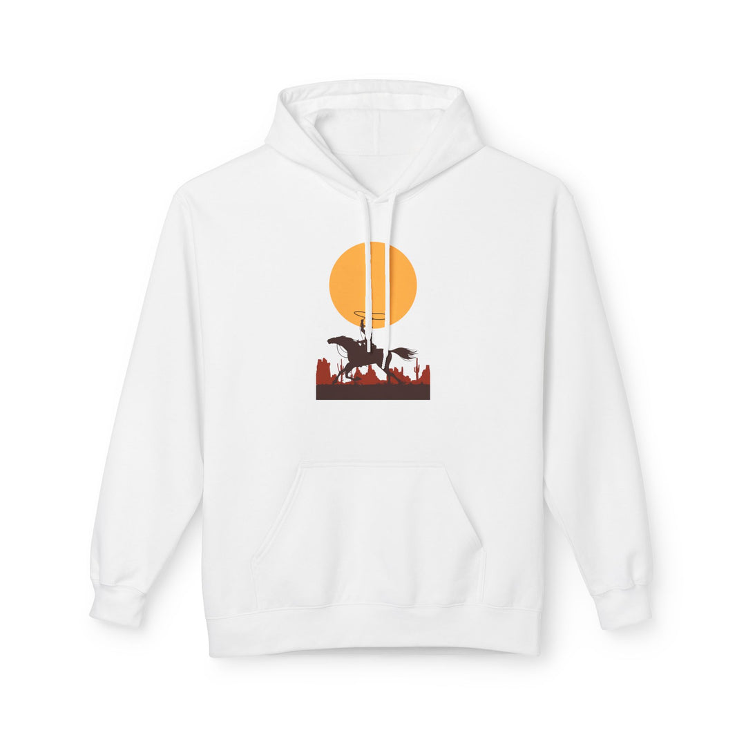 Roping The Moon - Unisex Midweight Softstyle Fleece Hoodie