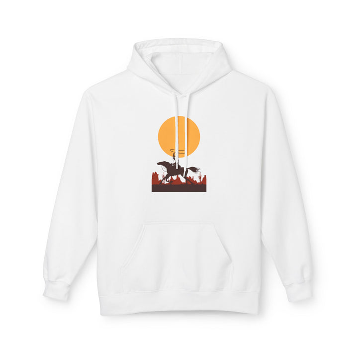 Roping The Moon - Unisex Midweight Softstyle Fleece Hoodie