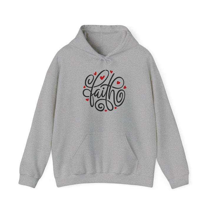 Faith Hearts - Unisex Heavy Blend™ Hooded Sweatshirt