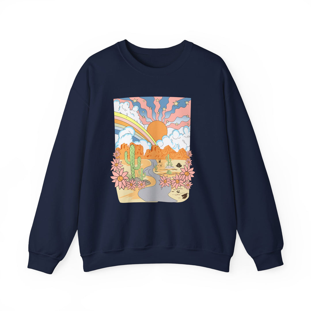 Desert Sunshine - Unisex Heavy Blend™ Crewneck Sweatshirt