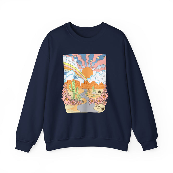 Desert Sunshine - Unisex Heavy Blend™ Crewneck Sweatshirt