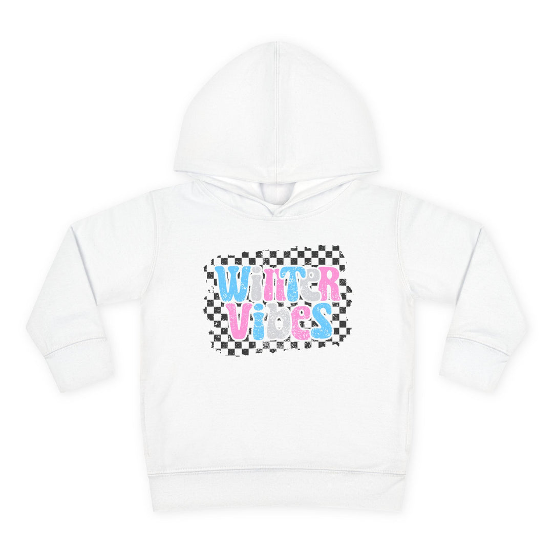 Winter Vibes - Toddler Pullover Fleece Hoodie