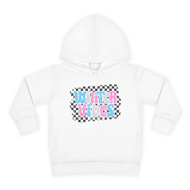 Winter Vibes - Toddler Pullover Fleece Hoodie