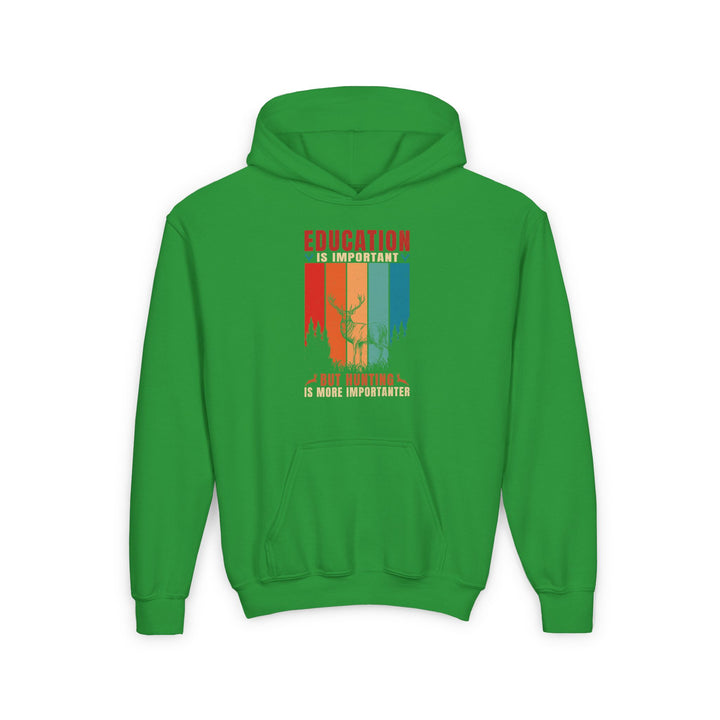 Hunting Education - Youth Heavy Blend Hooded Sweatshirt