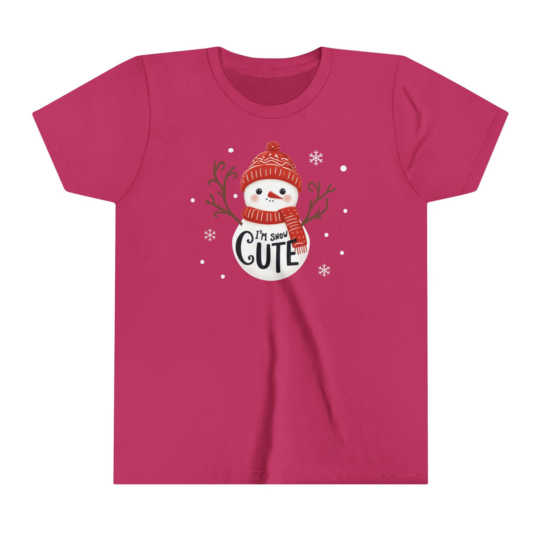 Snow Cute - Youth Short Sleeve Tee