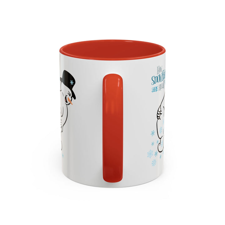 How Snowflakes Are Made - Accent Coffee Mug (11, 15oz)
