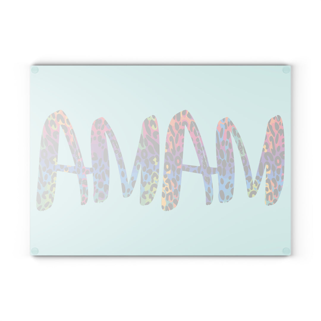 Mama - Glass Cutting Board