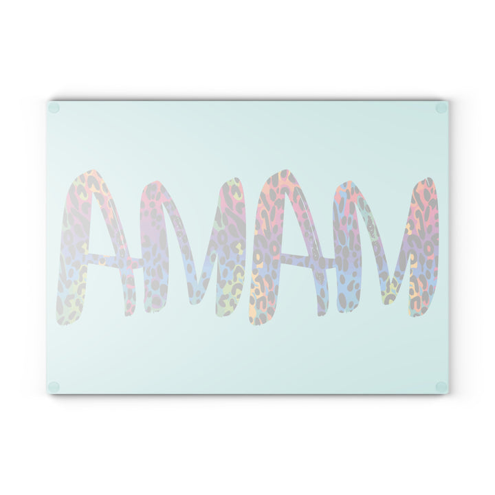 Mama - Glass Cutting Board