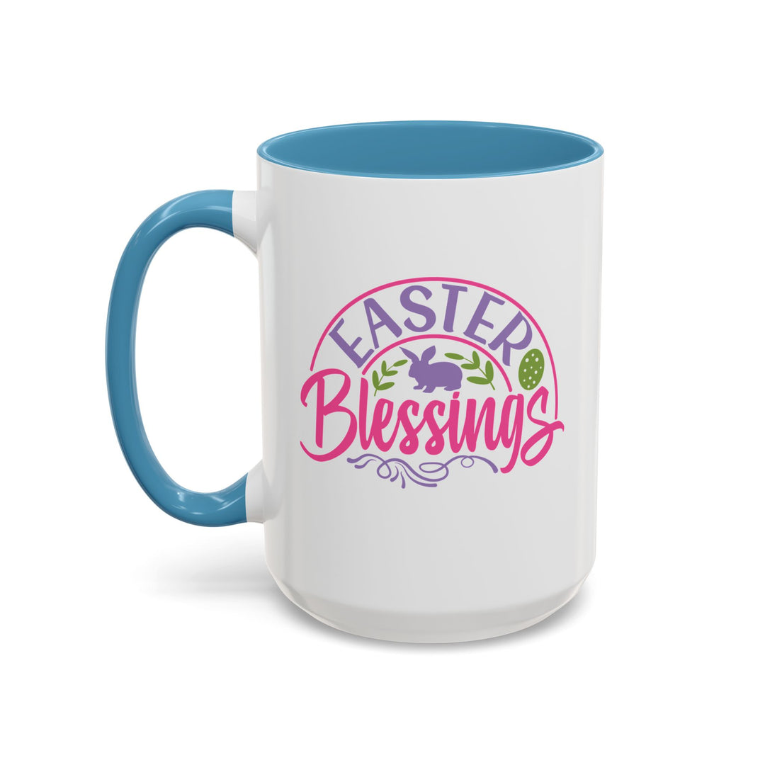 Easter Blessings - Accent Coffee Mug (11, 15oz)