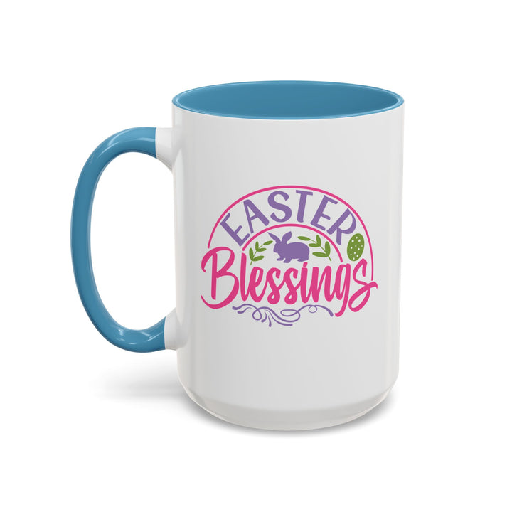 Easter Blessings - Accent Coffee Mug (11, 15oz)
