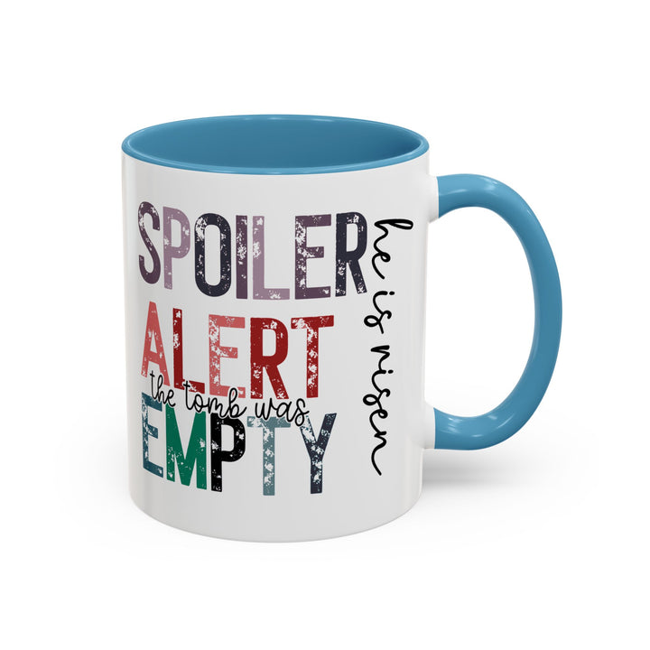 Spoiler Alert - Accent Coffee Mug (11, 15oz)