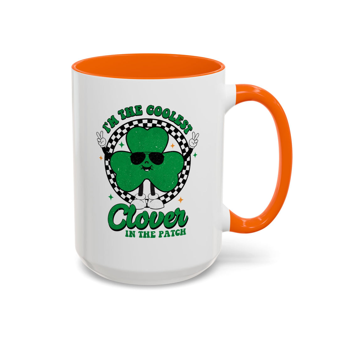 Coolest Clover - Accent Coffee Mug (11, 15oz)