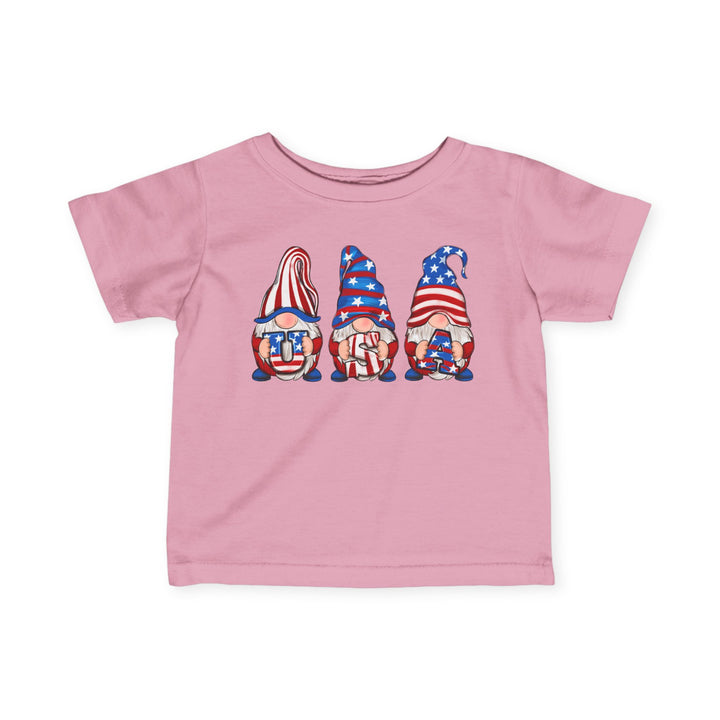 4th Of July Gnomes - Infant Fine Jersey Tee