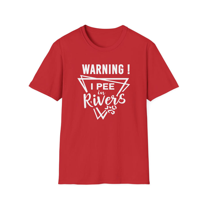 Warning - Unisex Softstyle T-Shirt