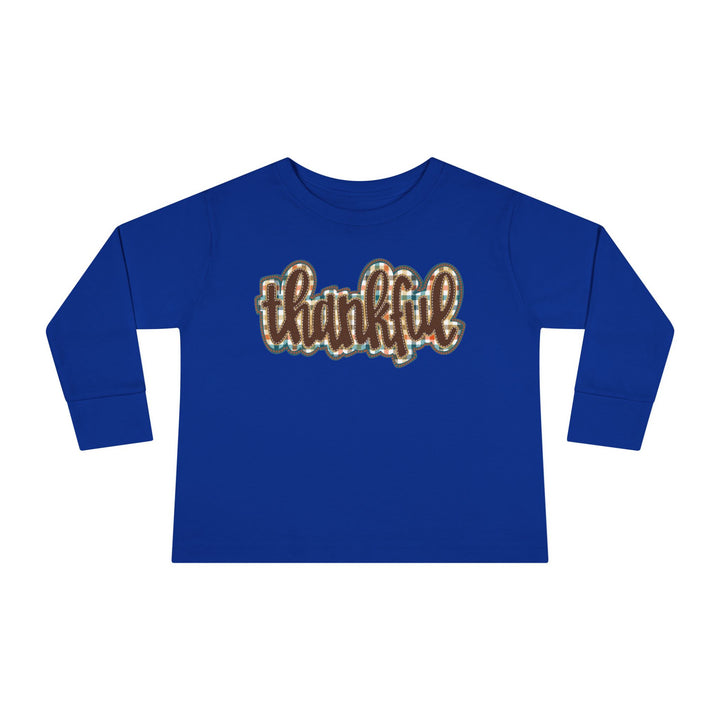 Thankful  - Toddler Long Sleeve Tee
