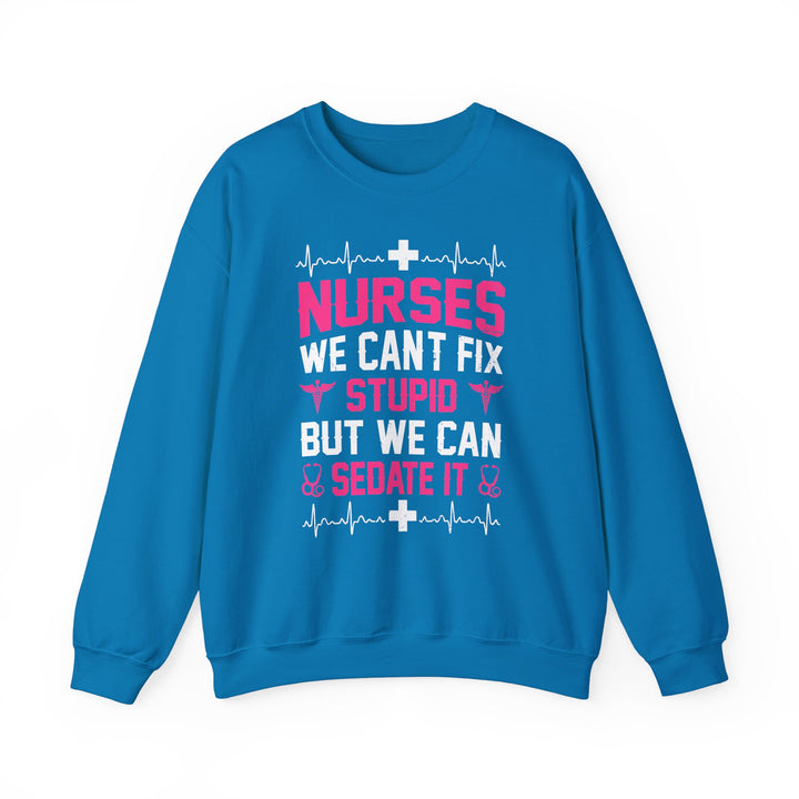 Can't Fix Stupid - Unisex Heavy Blend™ Crewneck Sweatshirt