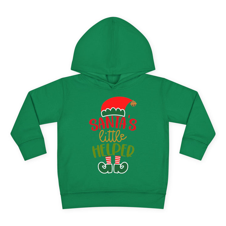 Santas Little Helper - Toddler Pullover Fleece Hoodie