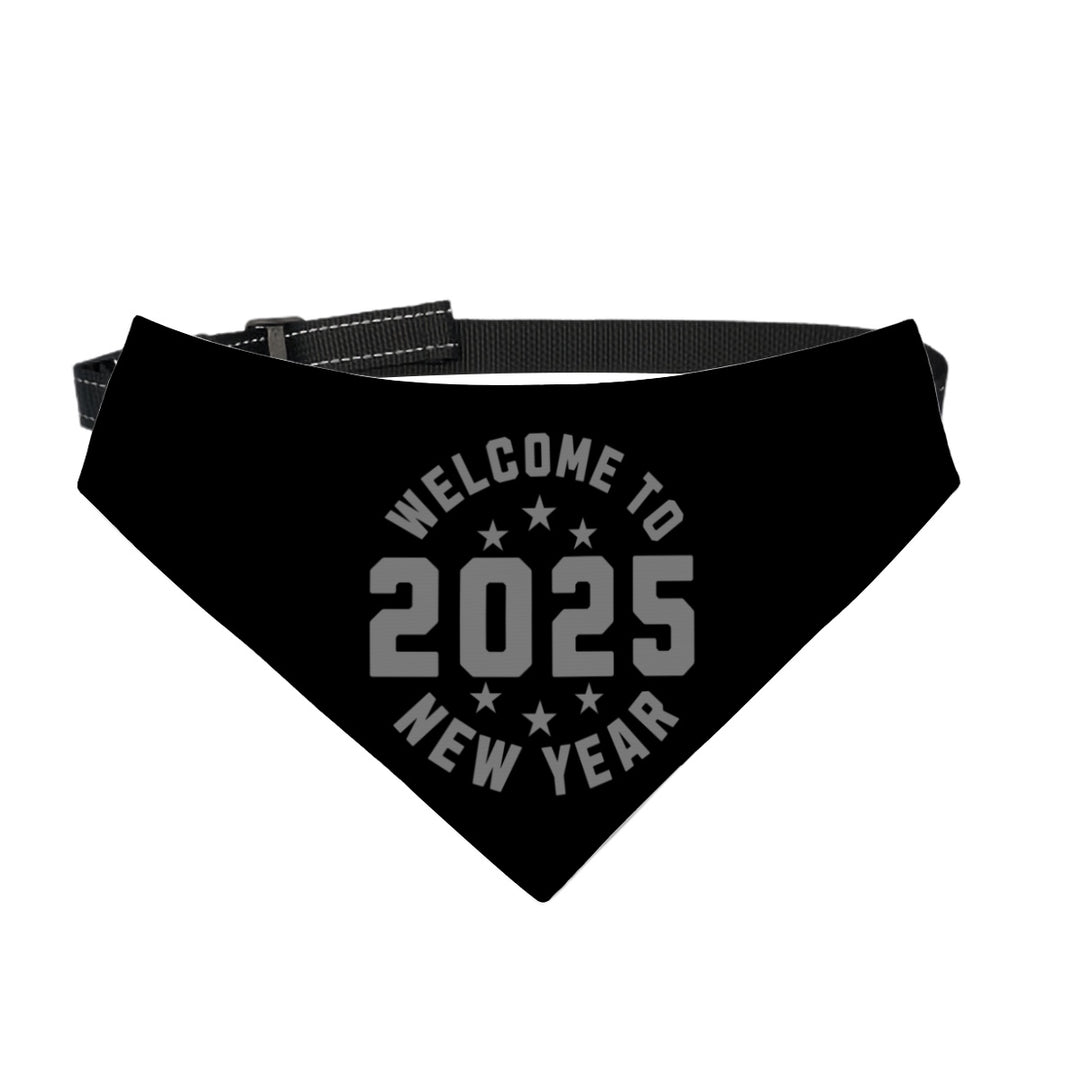 Welcome To The New Year -  Bandanas Double Sided with Buckle