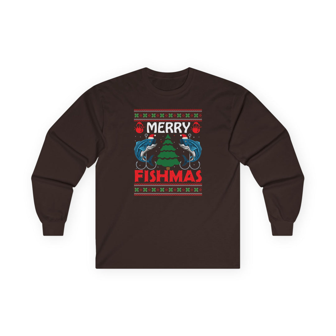 Merry Fishmas - Unisex Ultra Cotton Long Sleeve Tee