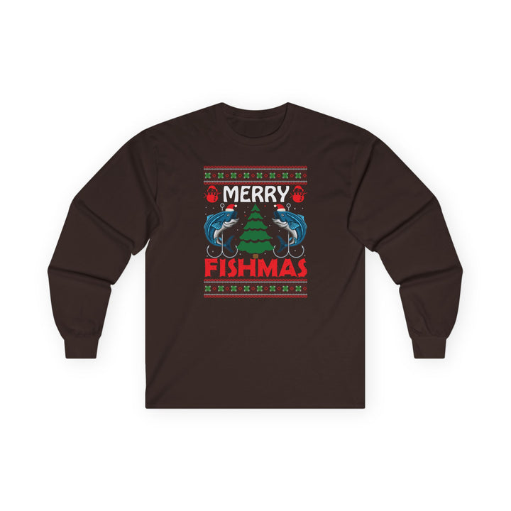 Merry Fishmas - Unisex Ultra Cotton Long Sleeve Tee