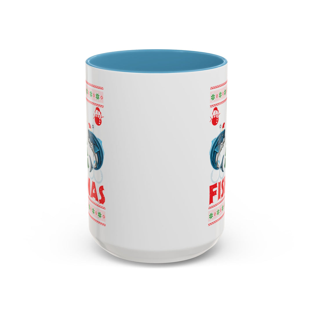 Merry Fishmas - Accent Coffee Mug (11, 15oz)