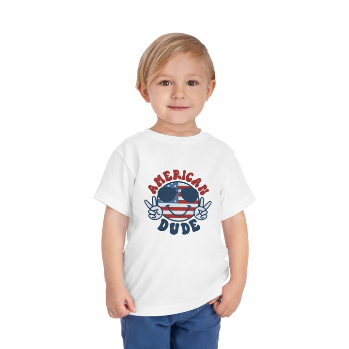 American Dude - Toddler Short Sleeve Tee