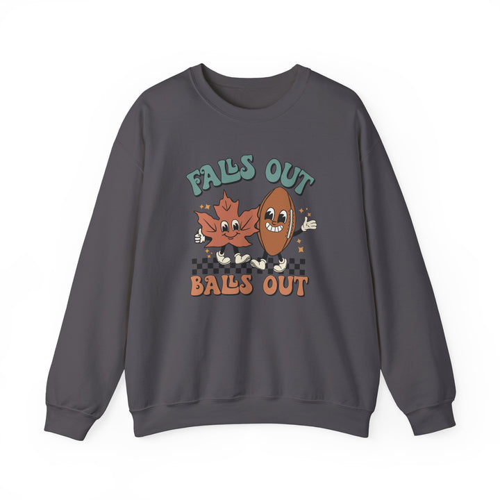 Falls Out Balls Out - Unisex Heavy Blend™ Crewneck Sweatshirt